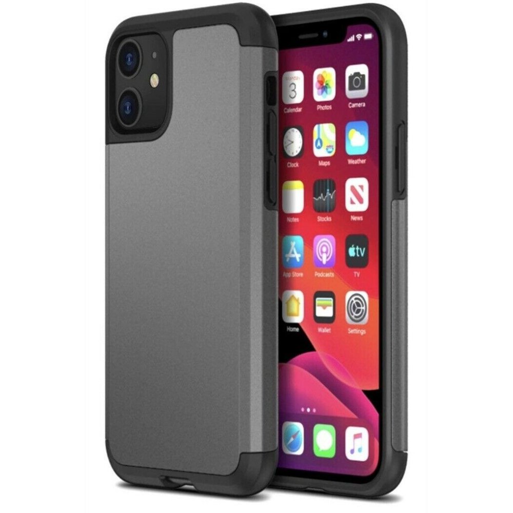 Trianium Protanium iPhone 11 Case Heavy Duty Dual Layer Bumper Cover 6.1" New
